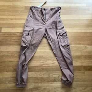 The Wondery Isabel 3.0 Cargo Jogger Pants Brown Standard Medium